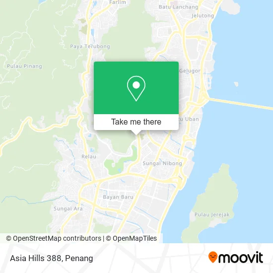 Asia Hills 388 map
