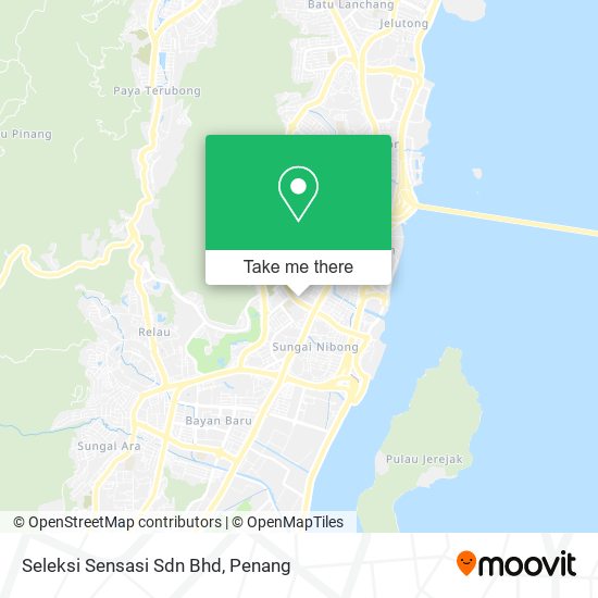 Seleksi Sensasi Sdn Bhd map