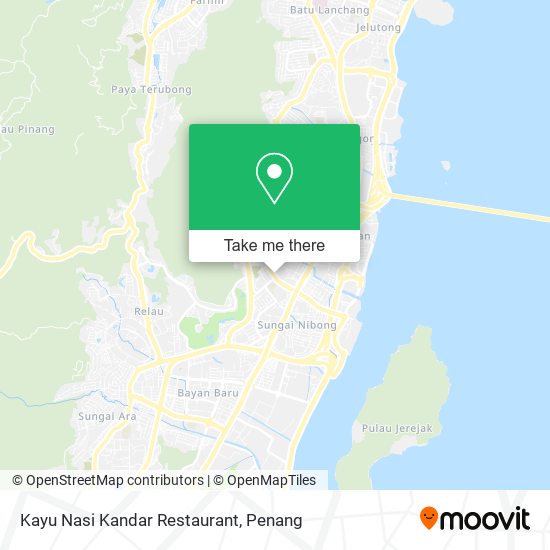 Kayu Nasi Kandar Restaurant map