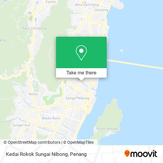 Peta Kedai Rokok Sungai Nibong