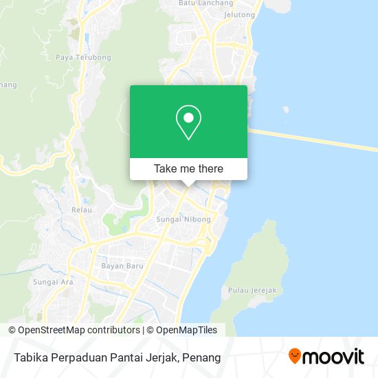 Tabika Perpaduan Pantai Jerjak map