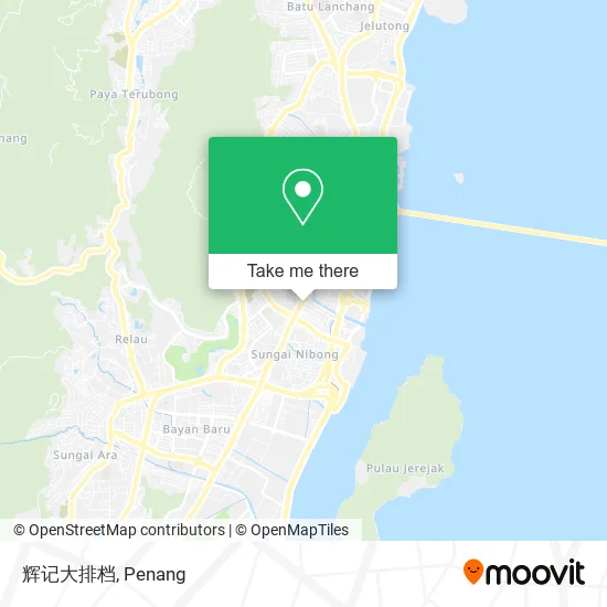 辉记大排档 map