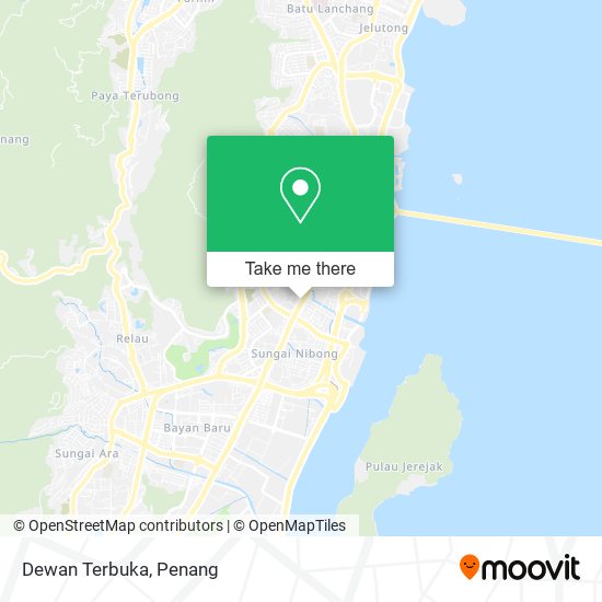 Dewan Terbuka map