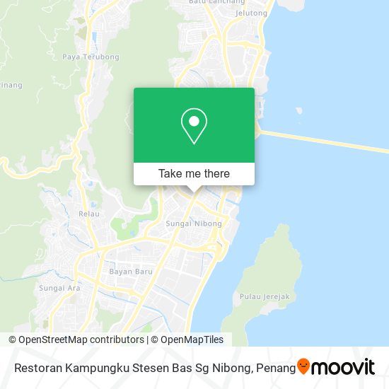 Restoran Kampungku Stesen Bas Sg Nibong map