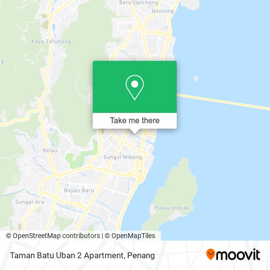 Taman Batu Uban 2 Apartment map