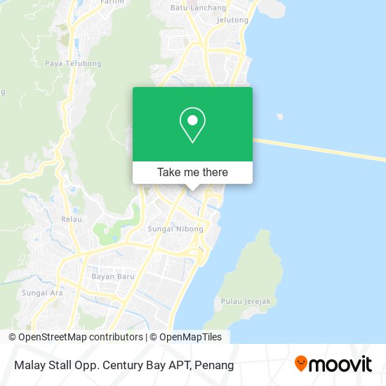 Malay Stall Opp. Century Bay APT map