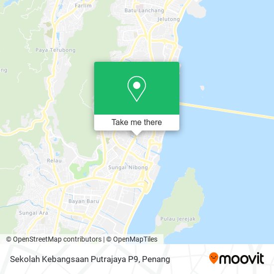 Sekolah Kebangsaan Putrajaya P9 map