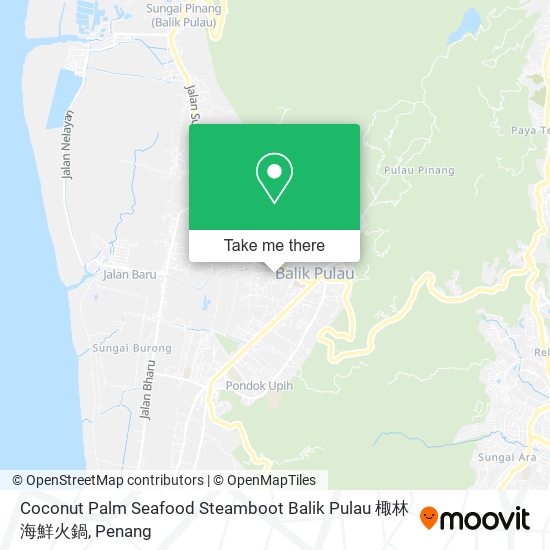 Coconut Palm Seafood Steamboot Balik Pulau 棷林海鮮火鍋 map