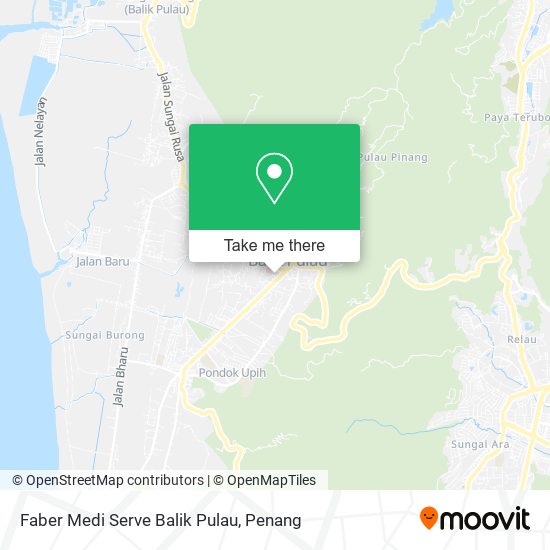 Peta Faber Medi Serve Balik Pulau