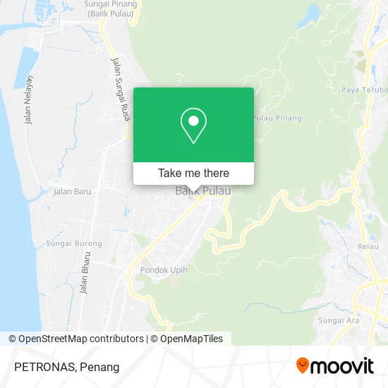 PETRONAS map