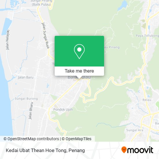 Kedai Ubat Thean Hoe Tong map