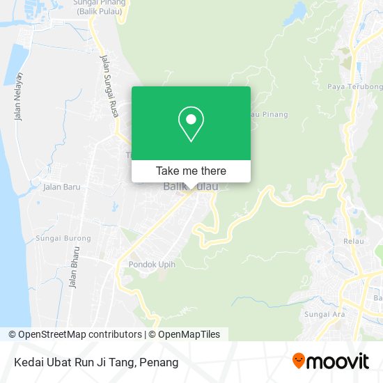 Peta Kedai Ubat Run Ji Tang