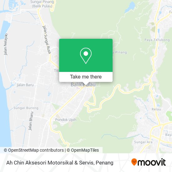 Ah Chin Aksesori Motorsikal & Servis map