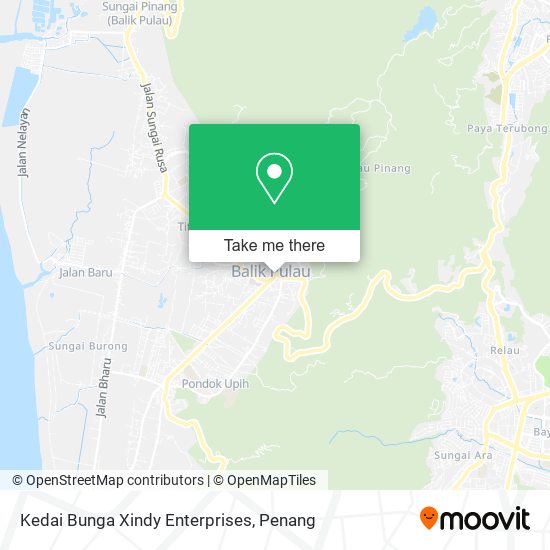 Kedai Bunga Xindy Enterprises map