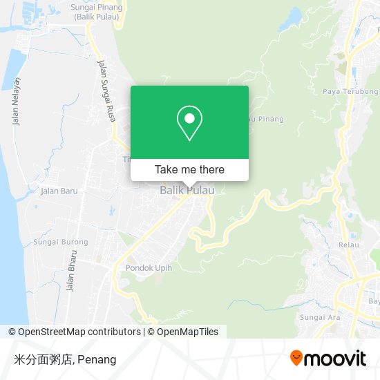 米分面粥店 map