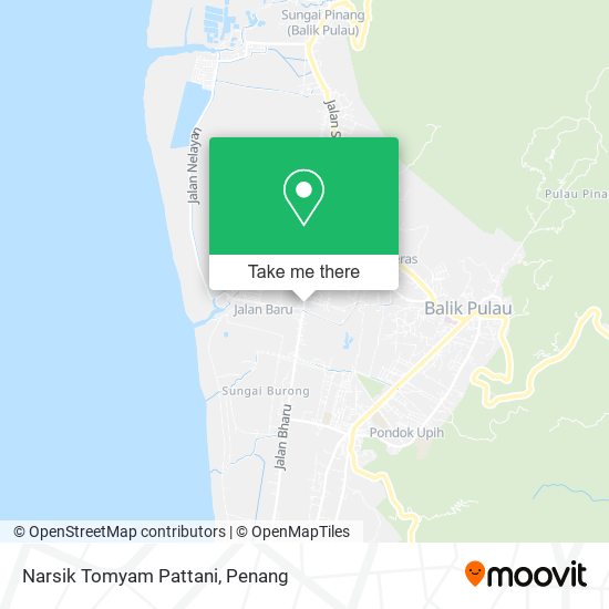 Peta Narsik Tomyam Pattani