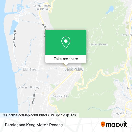 Perniagaan Keng Motor map