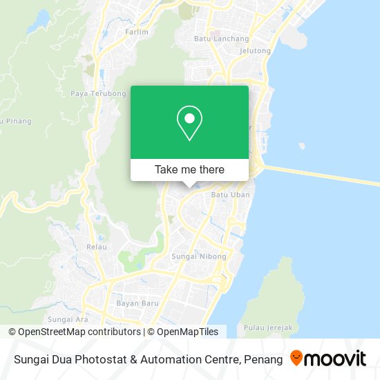 Sungai Dua Photostat & Automation Centre map