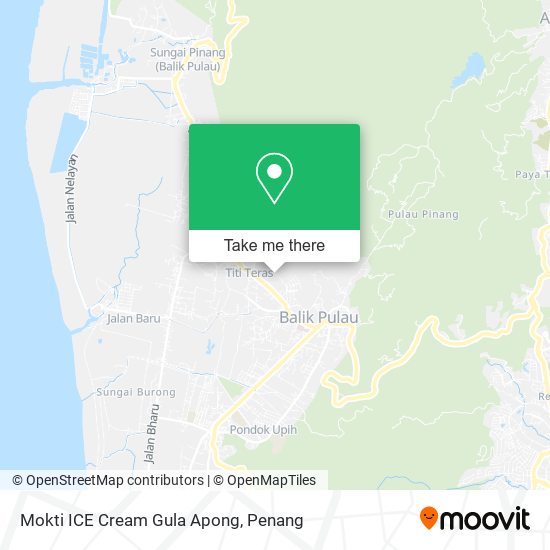 Mokti ICE Cream Gula Apong map