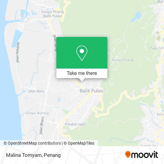 Malina Tomyam map