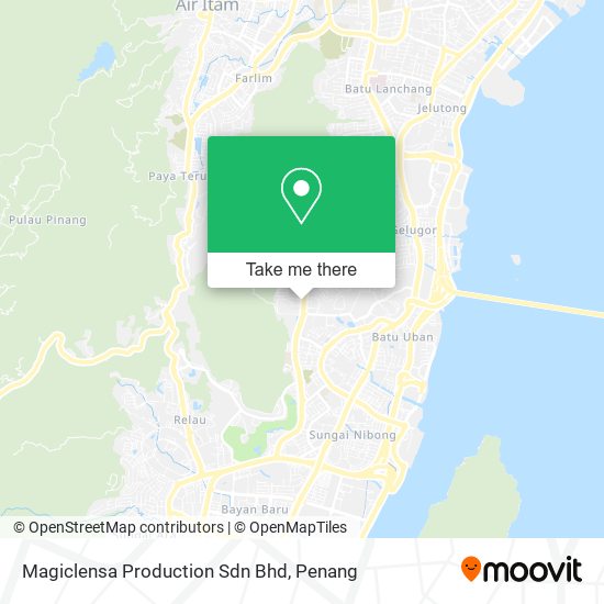 Magiclensa Production Sdn Bhd map