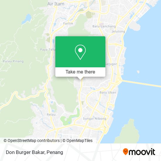 Don Burger Bakar map