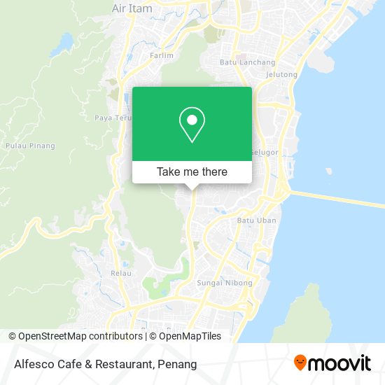 Alfesco Cafe & Restaurant map