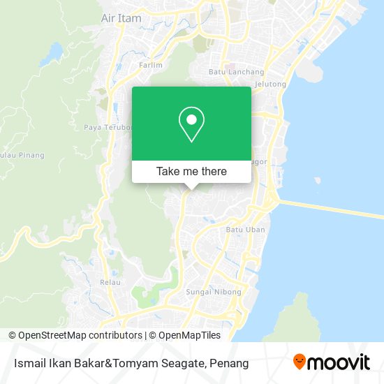 Peta Ismail Ikan Bakar&Tomyam Seagate