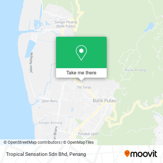 Tropical Sensation Sdn Bhd map