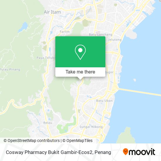 Cosway Pharmacy Bukit Gambir-Ecos2 map