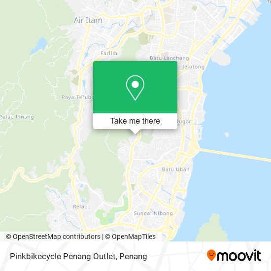 Pinkbikecycle Penang Outlet map