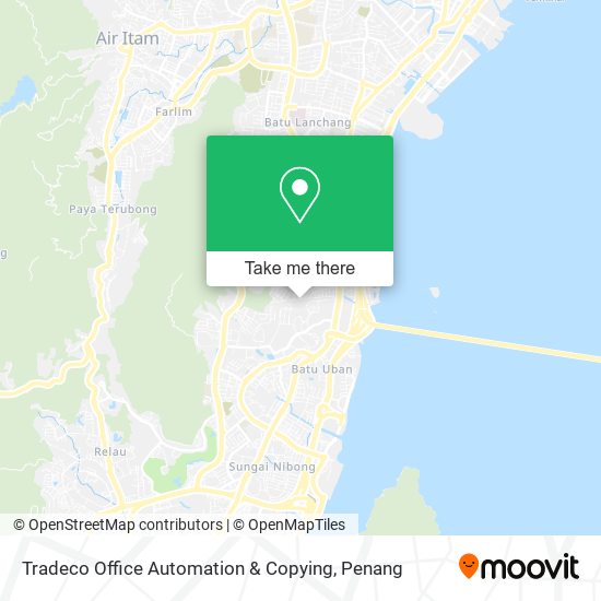 Tradeco Office Automation & Copying map