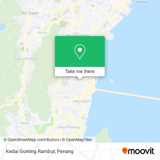 Kedai Gunting Rambut map