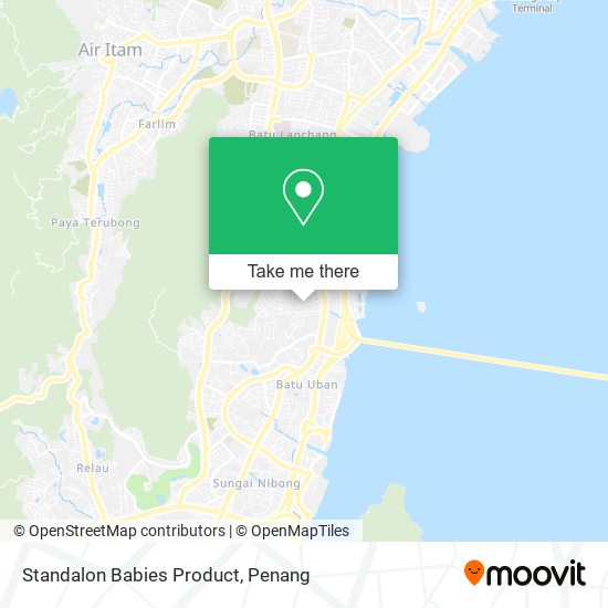 Standalon Babies Product map