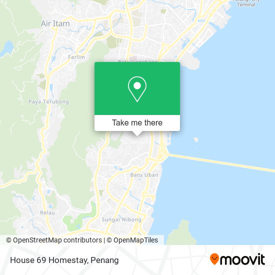 House 69 Homestay map