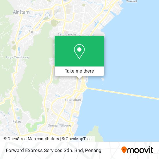 Forward Express Services Sdn. Bhd map