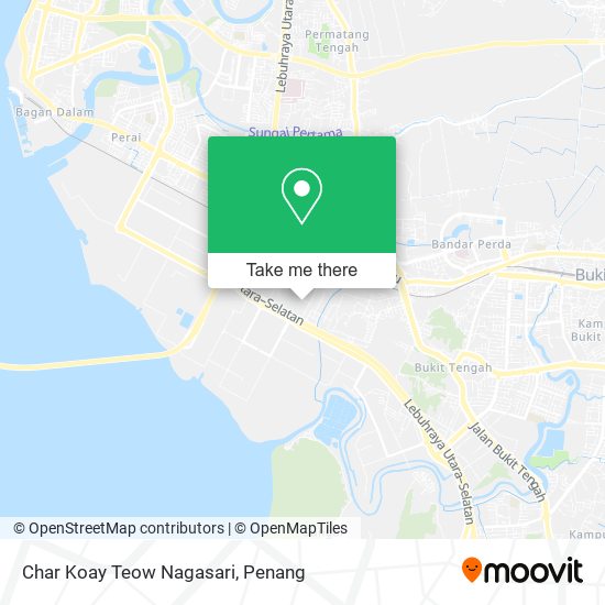 Char Koay Teow Nagasari map