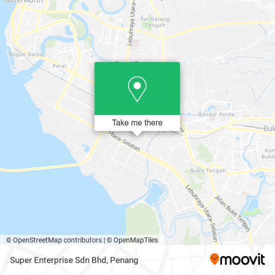 Super Enterprise Sdn Bhd map