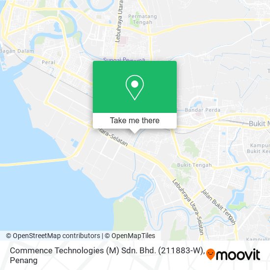 Commence Technologies (M) Sdn. Bhd. (211883-W) map