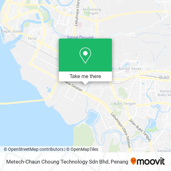 Metech-Chaun Choung Technology Sdn Bhd map