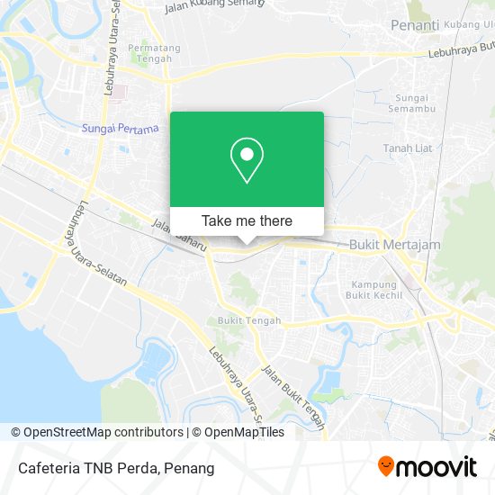 Cafeteria TNB Perda map