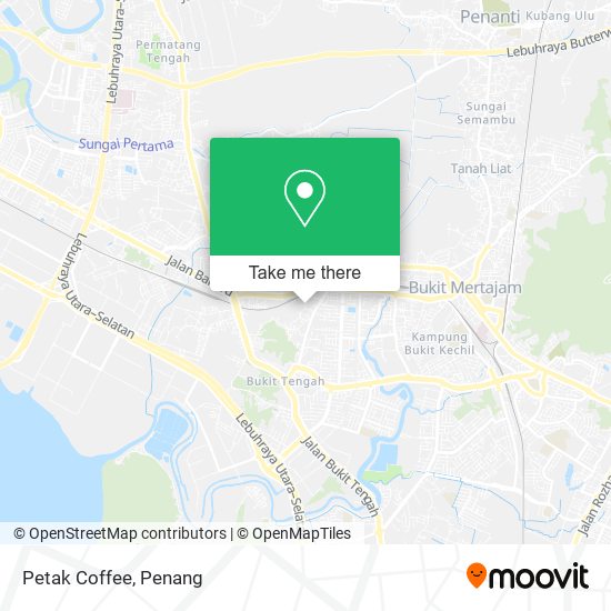 Petak Coffee map