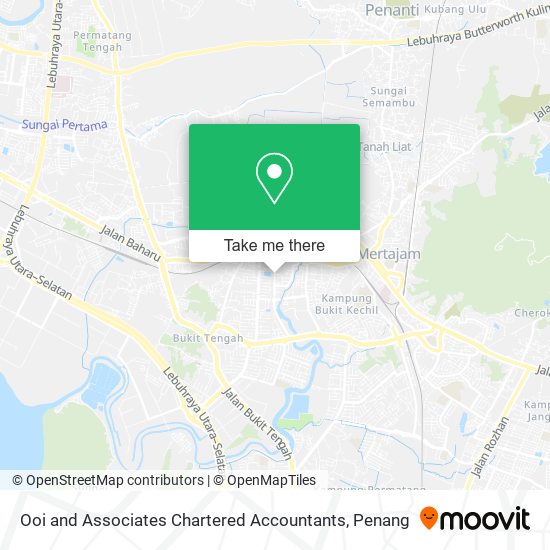 Ooi and Associates Chartered Accountants map