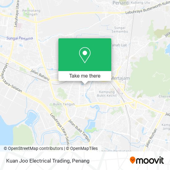 Peta Kuan Joo Electrical Trading