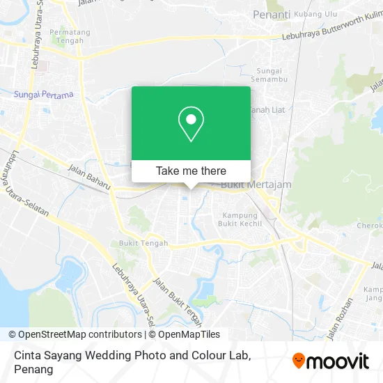 Cinta Sayang Wedding Photo and Colour Lab map