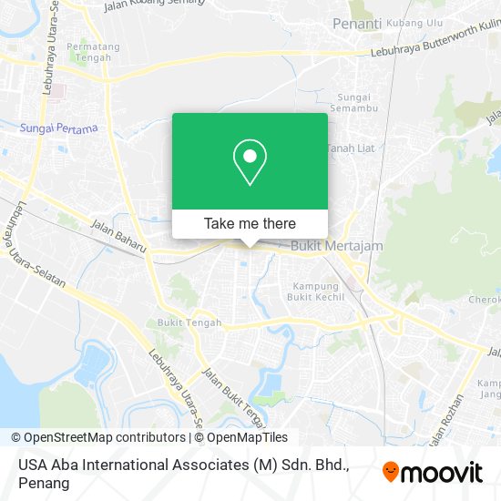 USA Aba International Associates (M) Sdn. Bhd. map