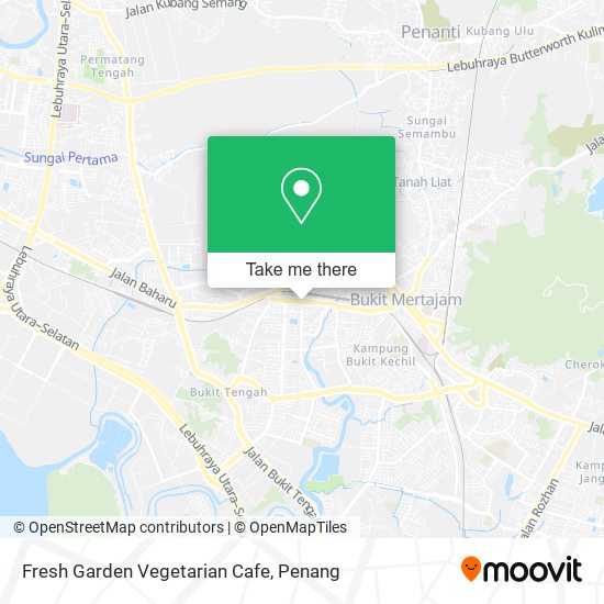 Fresh Garden Vegetarian Cafe map