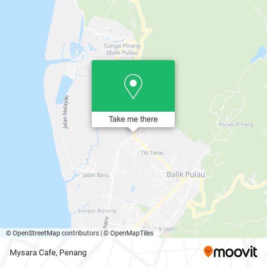 Mysara Cafe map