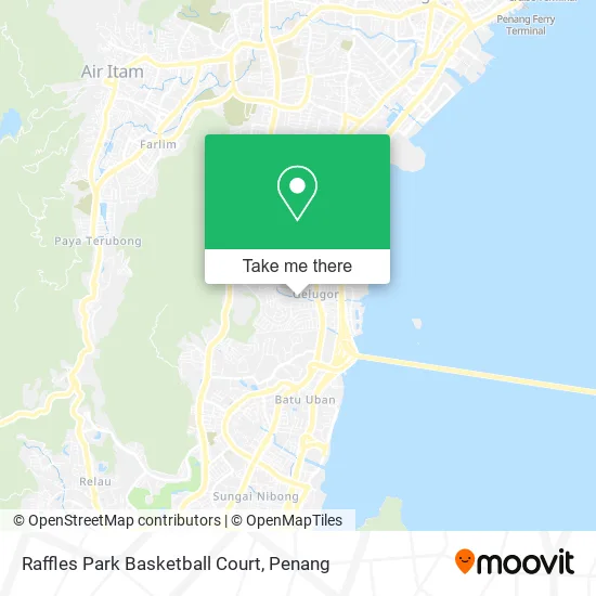 Raffles Park Basketball Court map