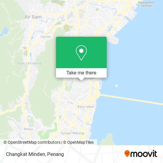 Changkat Minden map